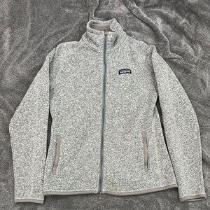 Patagonia Gray Utility Jacket with Stand-Up Collar